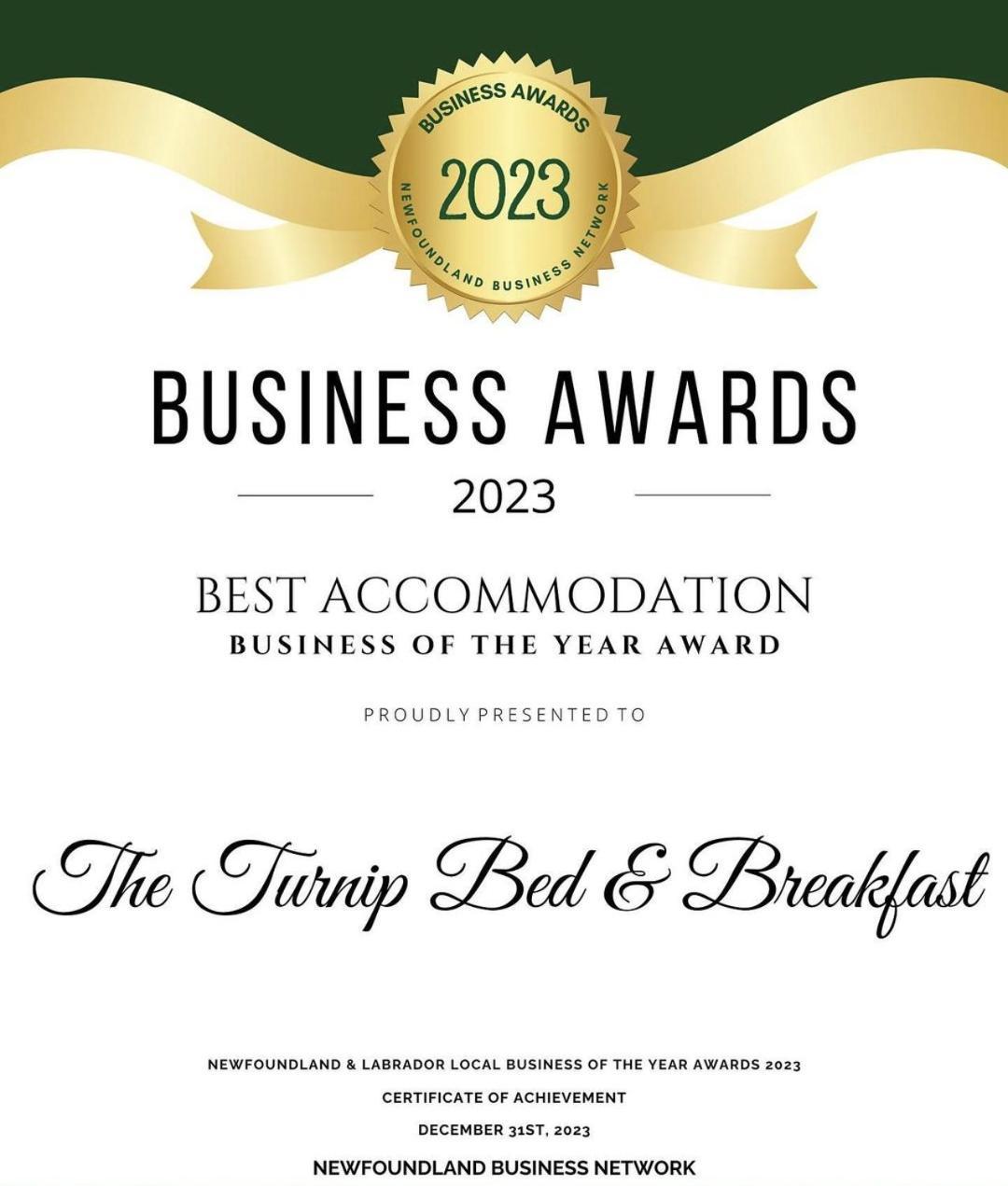 The Turnip Bed And Breakfast Parson's Pond Экстерьер фото